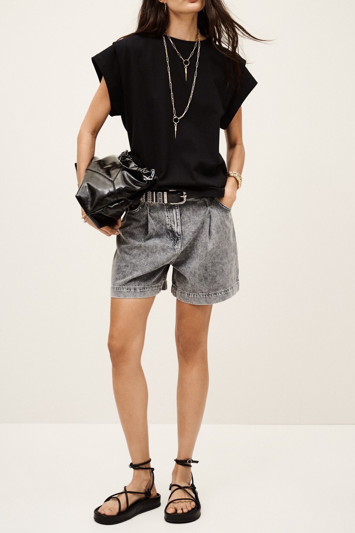 GILOU SHORT Ba-sh seconde main photo 2