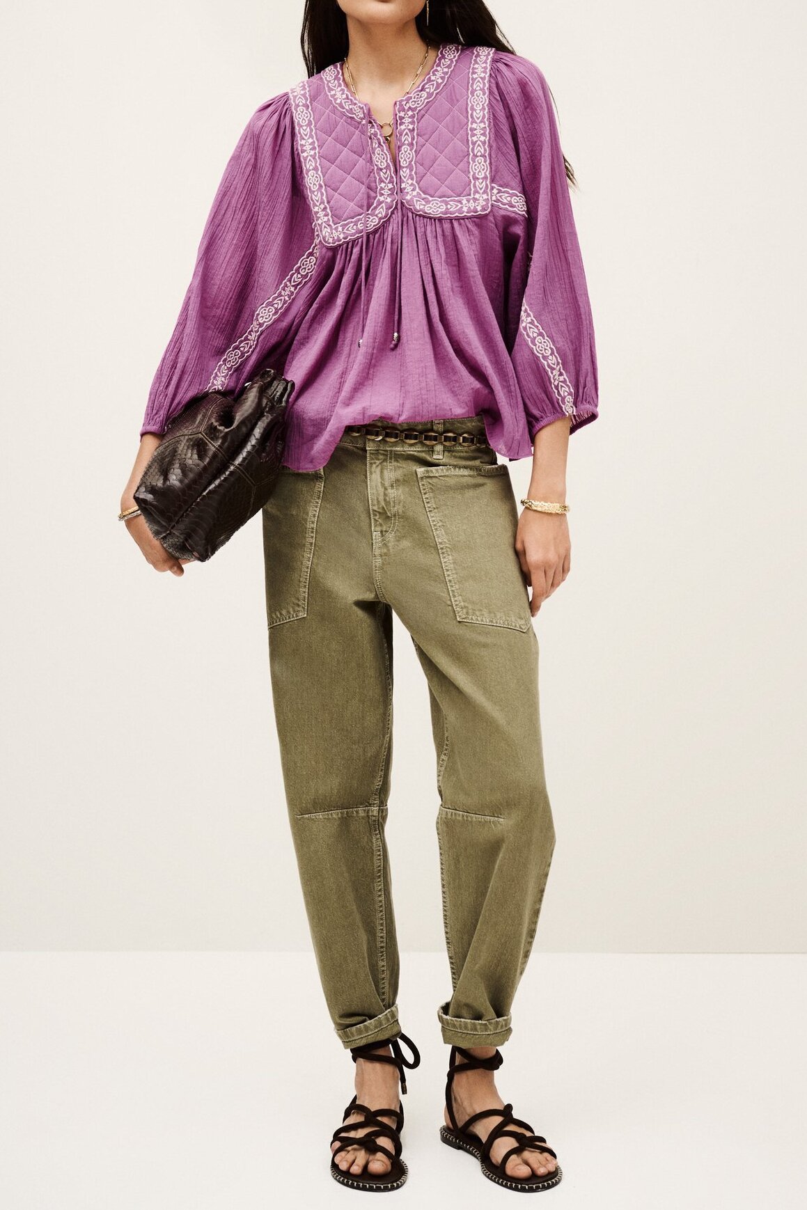 BLOUSE PRAVEEN Ba-sh seconde main photo 1