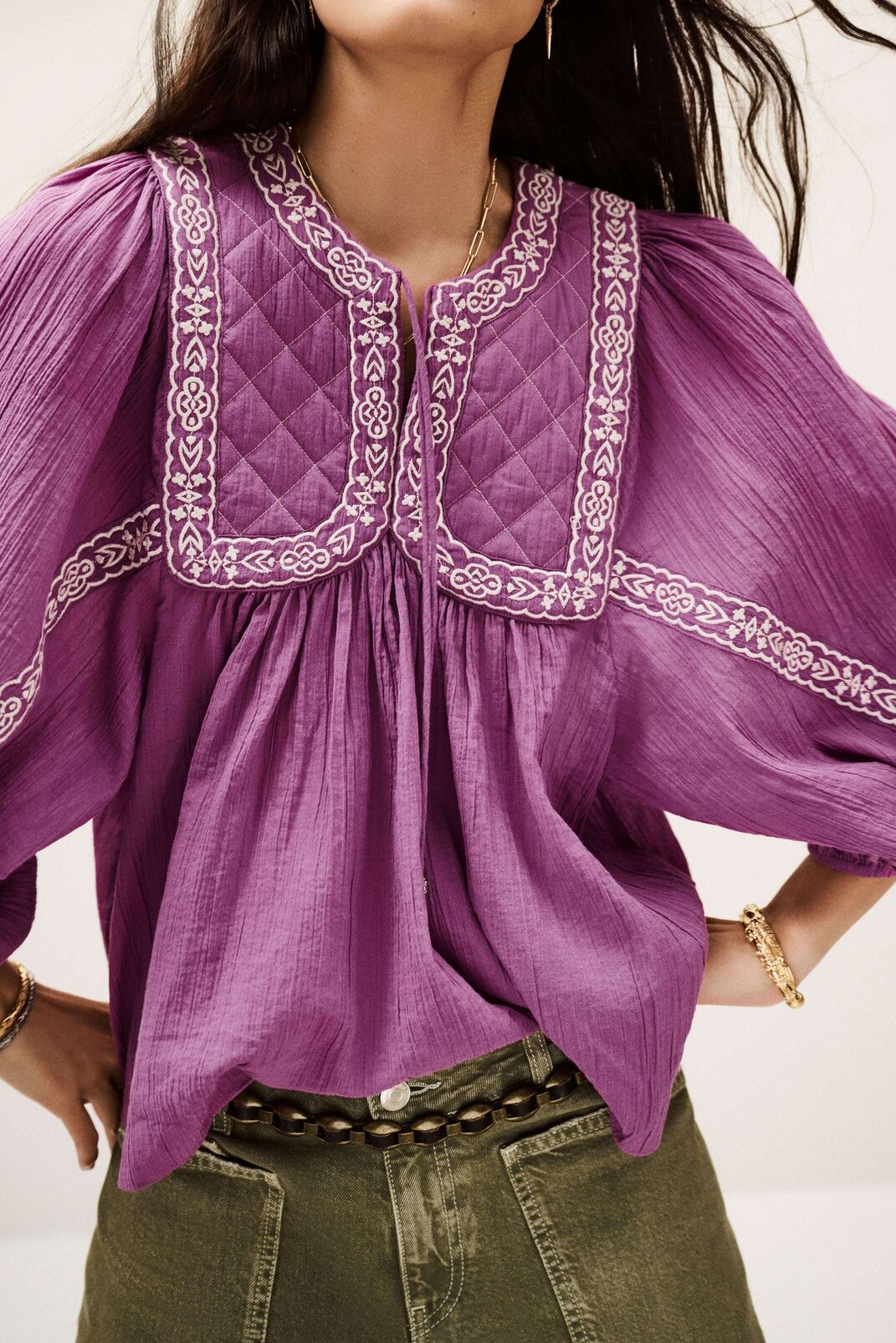 BLOUSE PRAVEEN Ba-sh seconde main photo 3