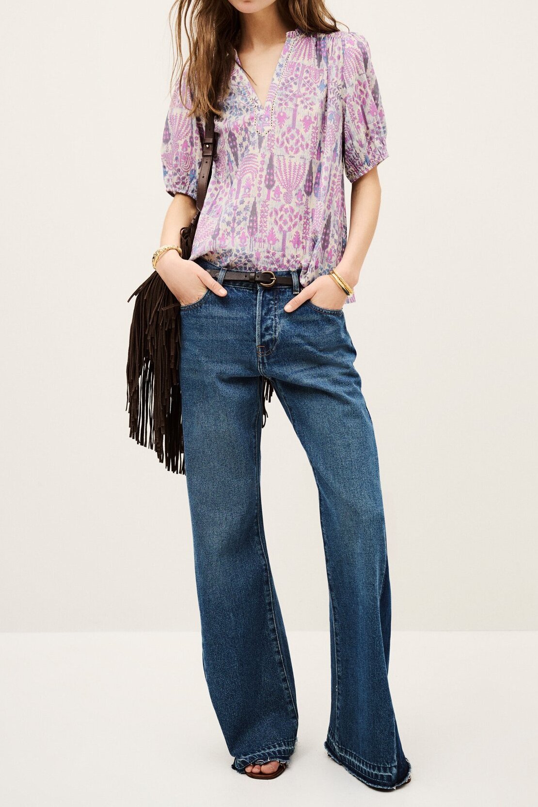 PUEBLO BLOUSE Ba-sh second-hand photo 2