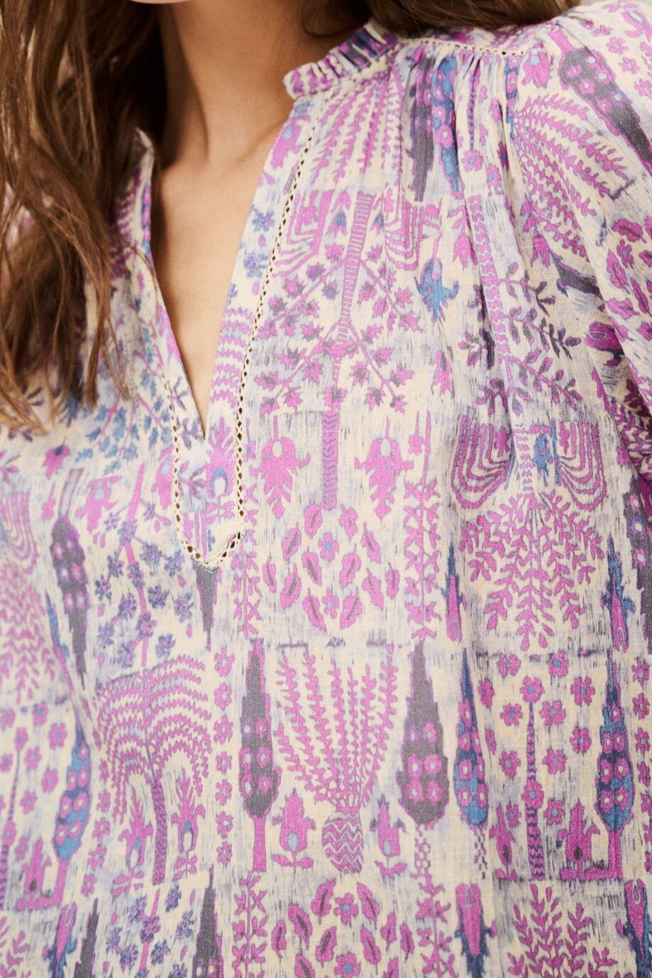 PUEBLO BLOUSE Ba-sh second-hand photo 4