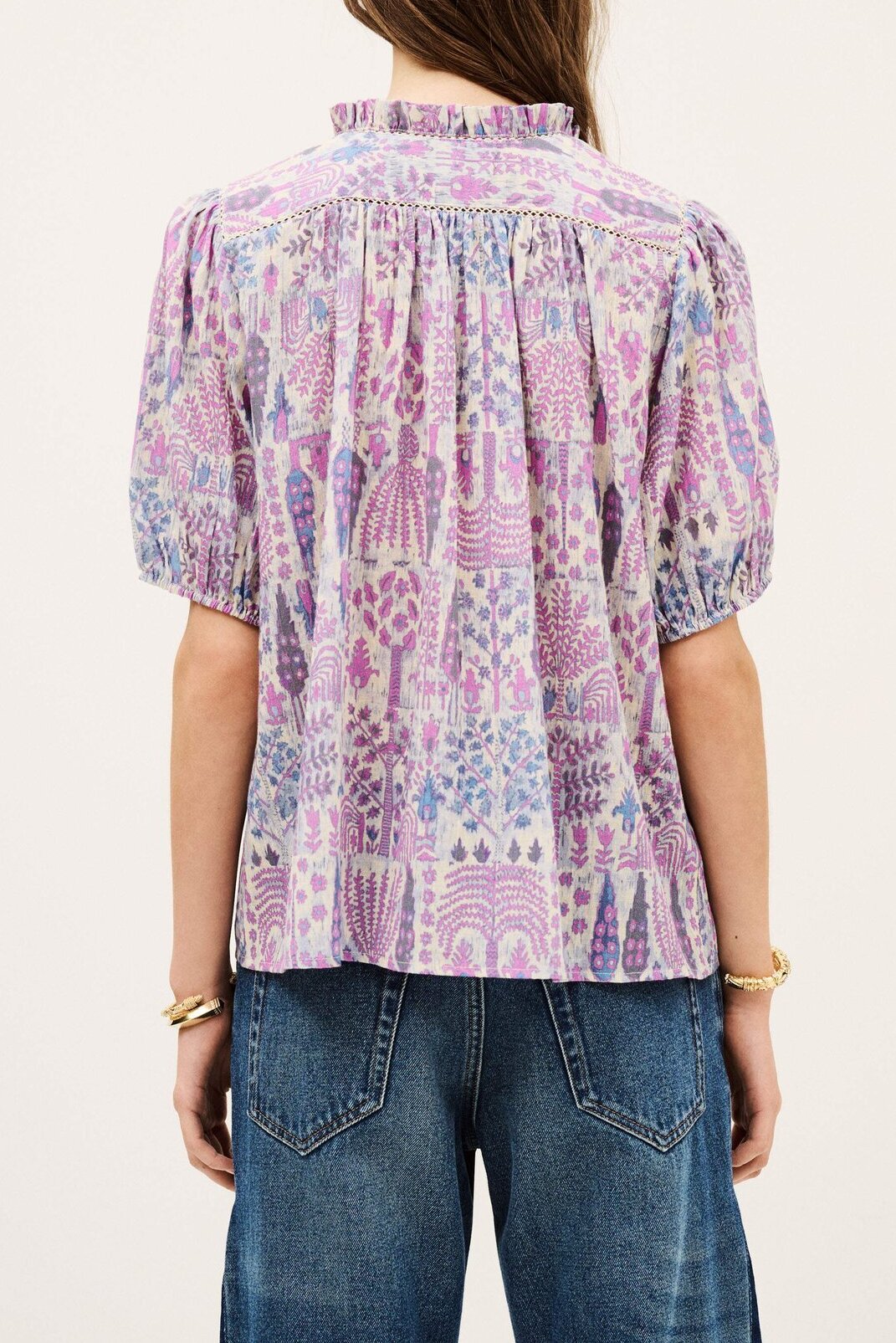 PUEBLO BLOUSE Ba-sh second-hand photo 6