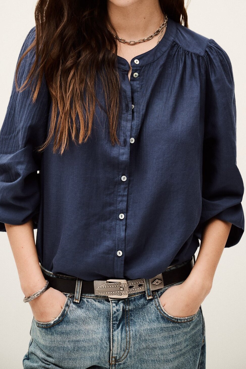 CAMISA TIA Ba-sh segunda mano photo 3