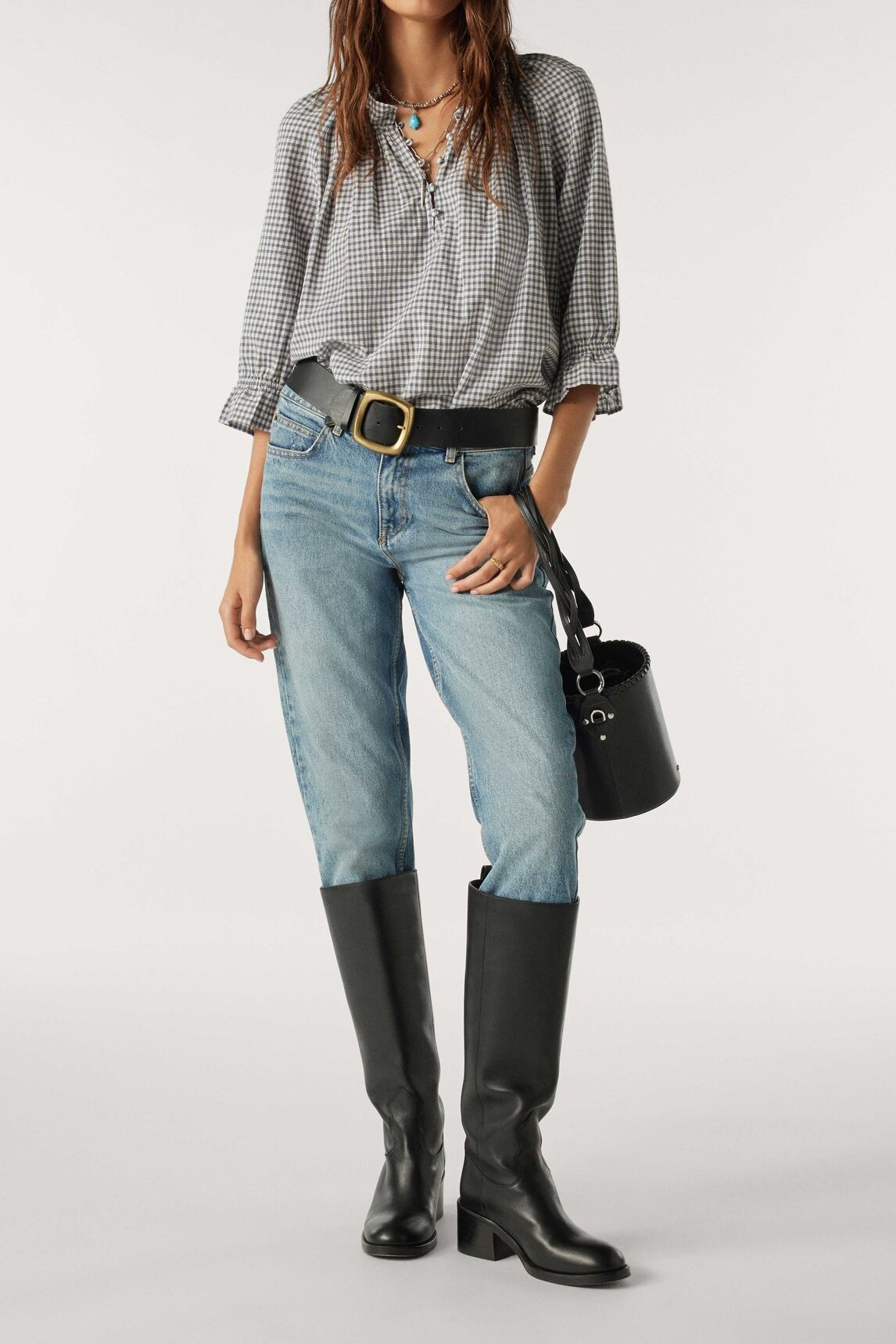 BLOUSE SMINT Ba-sh seconde main photo 4