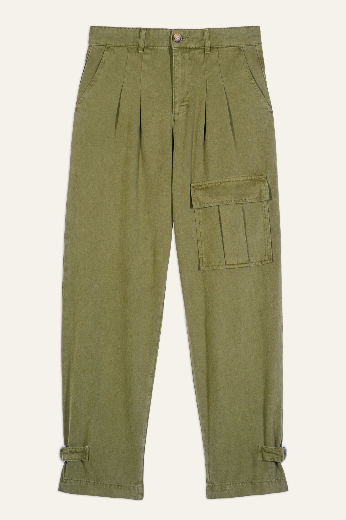 Kastanienbraune Hose Ba-sh Second-Hand photo 1