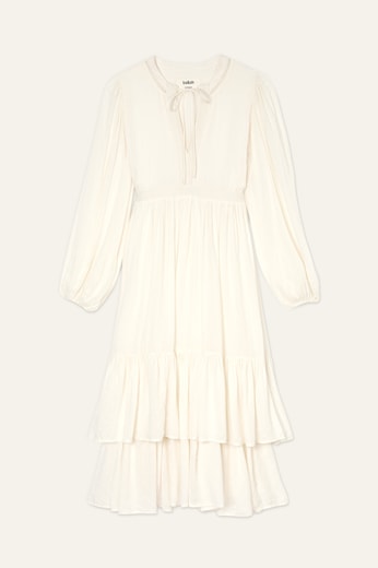 ROBE PLUME Ba-sh seconde main photo 1