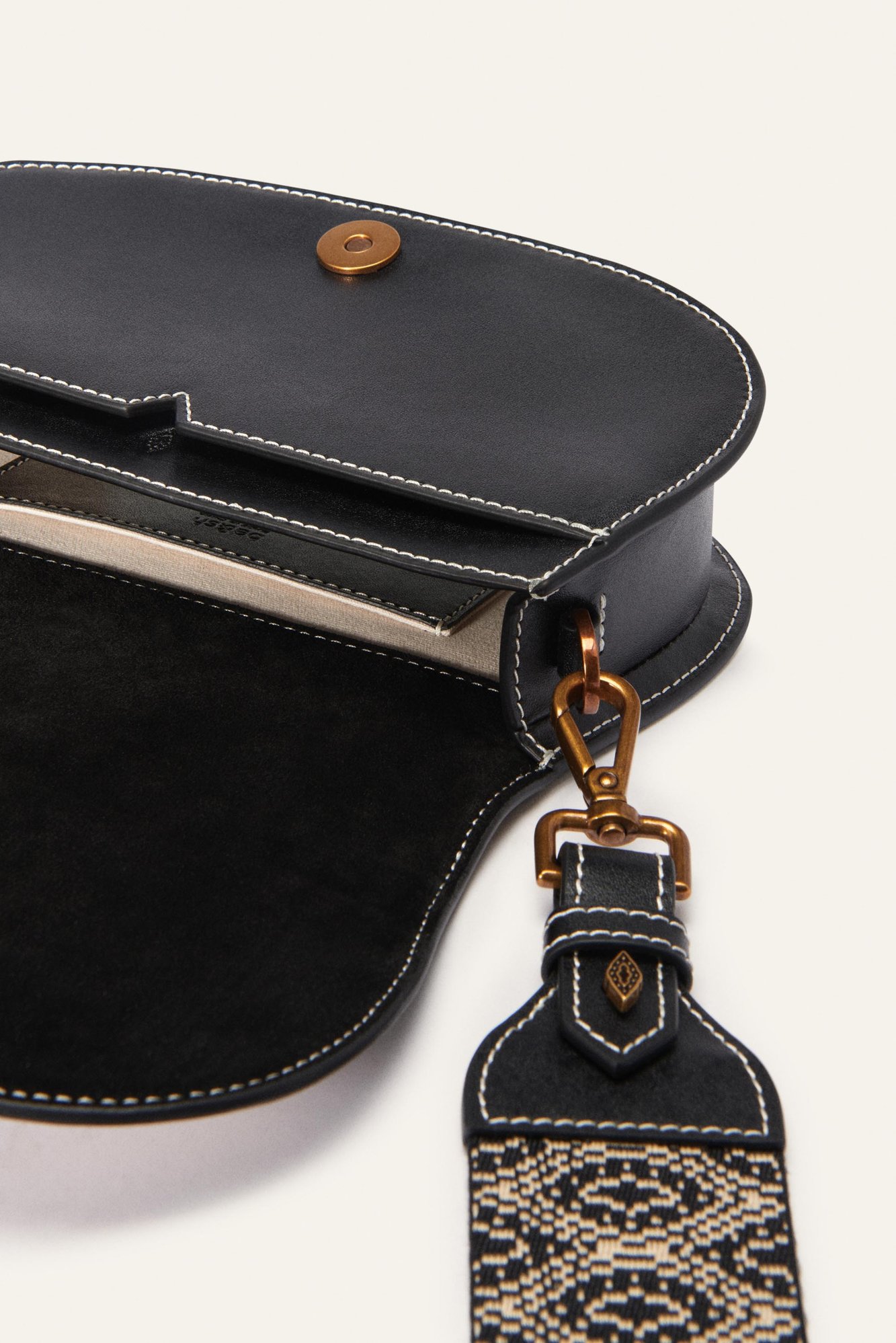 SAC LIN CUIR TEDDY TECHBAG Ba-sh seconde main photo 4