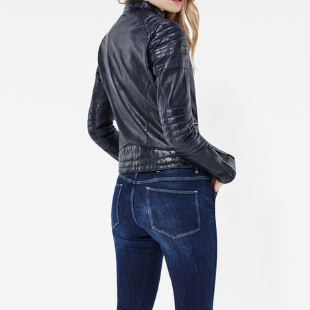 Slim Leather Jacket G-star seconde main photo 2