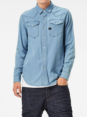 Tacoma Slim Shirt G-star tweedehands photo 1