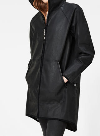 Strett Hooded Long Loose Parka G-star tweedehands photo 3