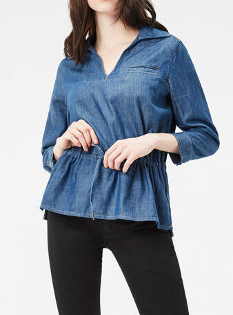 Dadin Navy Shirt G-star tweedehands photo 3