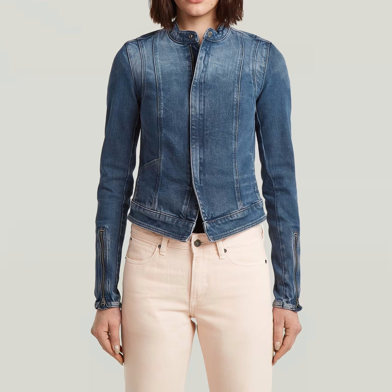 Lynn Zip Grip Slim Jacke G-star Second-Hand photo 2