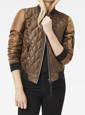 Rackam Hybrid Quilted Cropped Bomber G-star tweedehands photo 3