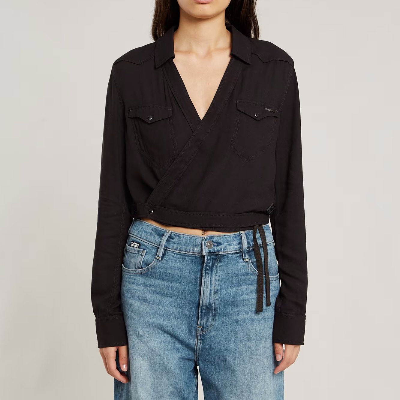 Tacoma Wikkelblouse G-star tweedehands photo 3