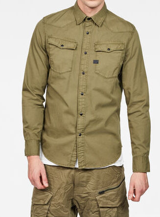 3301 Denim Shirt G-star tweedehands photo 3