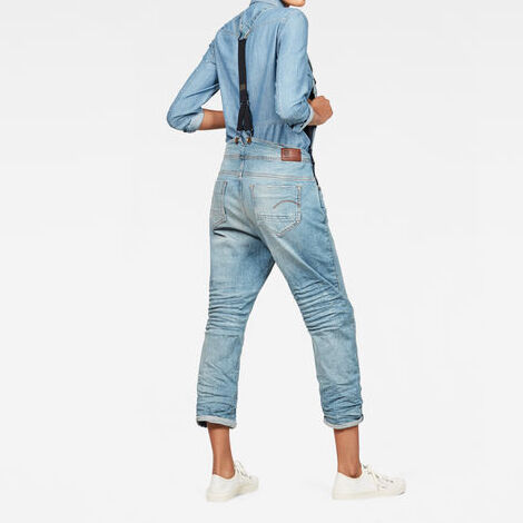 Midge Saddle Boyfriend Denim Overalls G-star Second-Hand photo 4