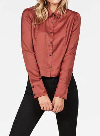 Vodan Dc Cropped Open Back Shirt G-star seconde main photo 3