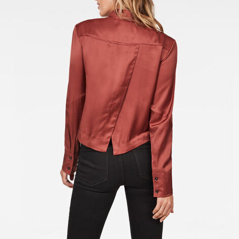 Vodan Dc Cropped Open Back Shirt G-star seconde main photo 4