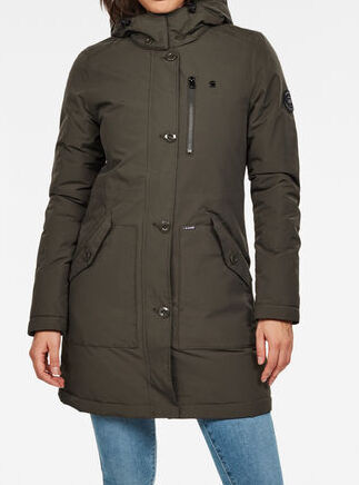 Vodan Slim Gevoerde Parka G-star tweedehands photo 3