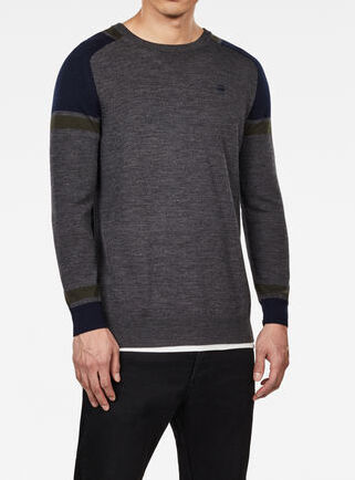 Core Block Knitted Sweater G-star seconde main photo 3