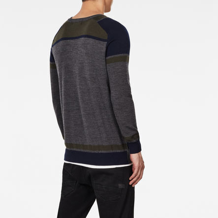 Core Block Knitted Sweater G-star seconde main photo 4