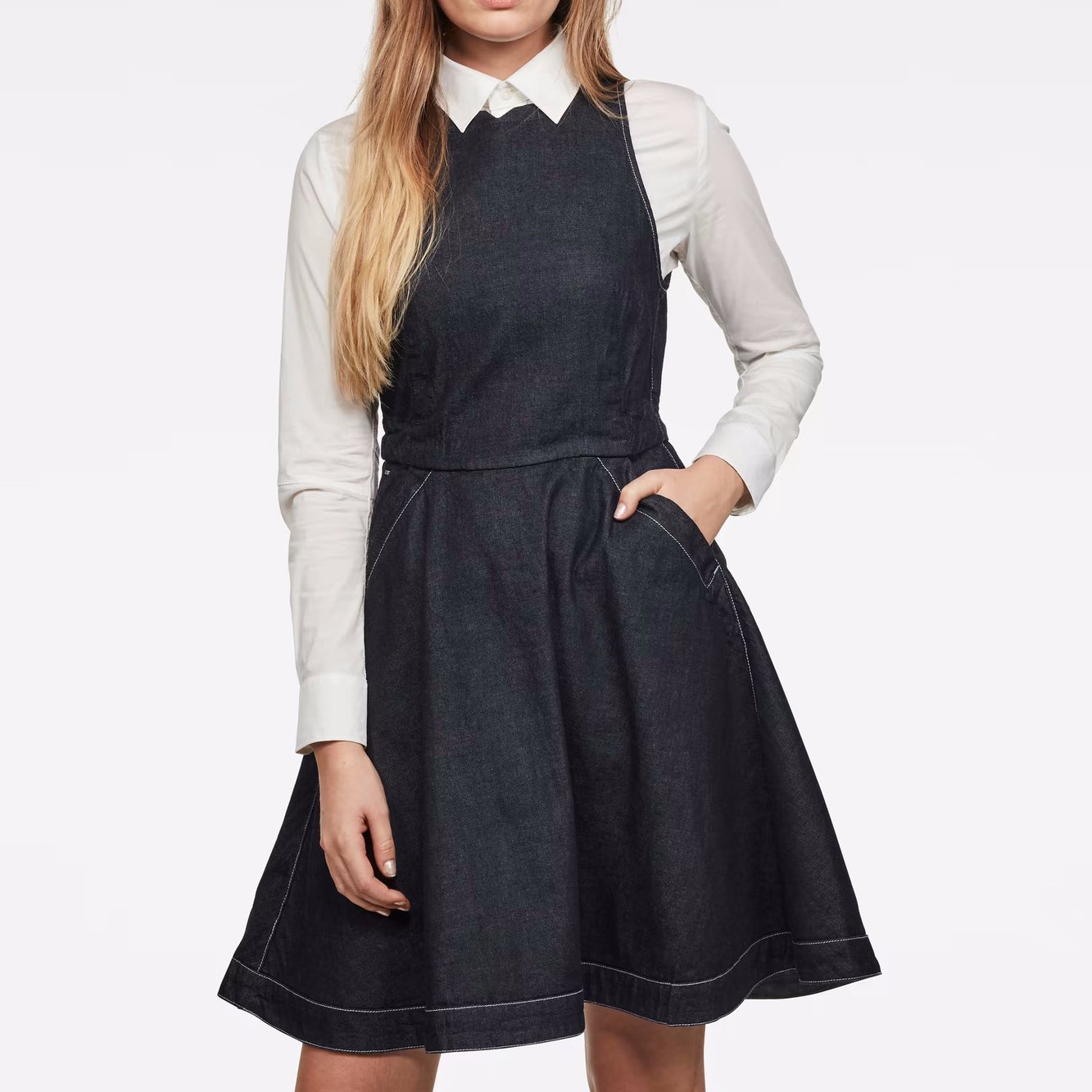 Core fit and flare Kleid G-star Second-Hand photo 3