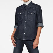 Western Denim Relaxed Overhemd G-star tweedehands photo 3