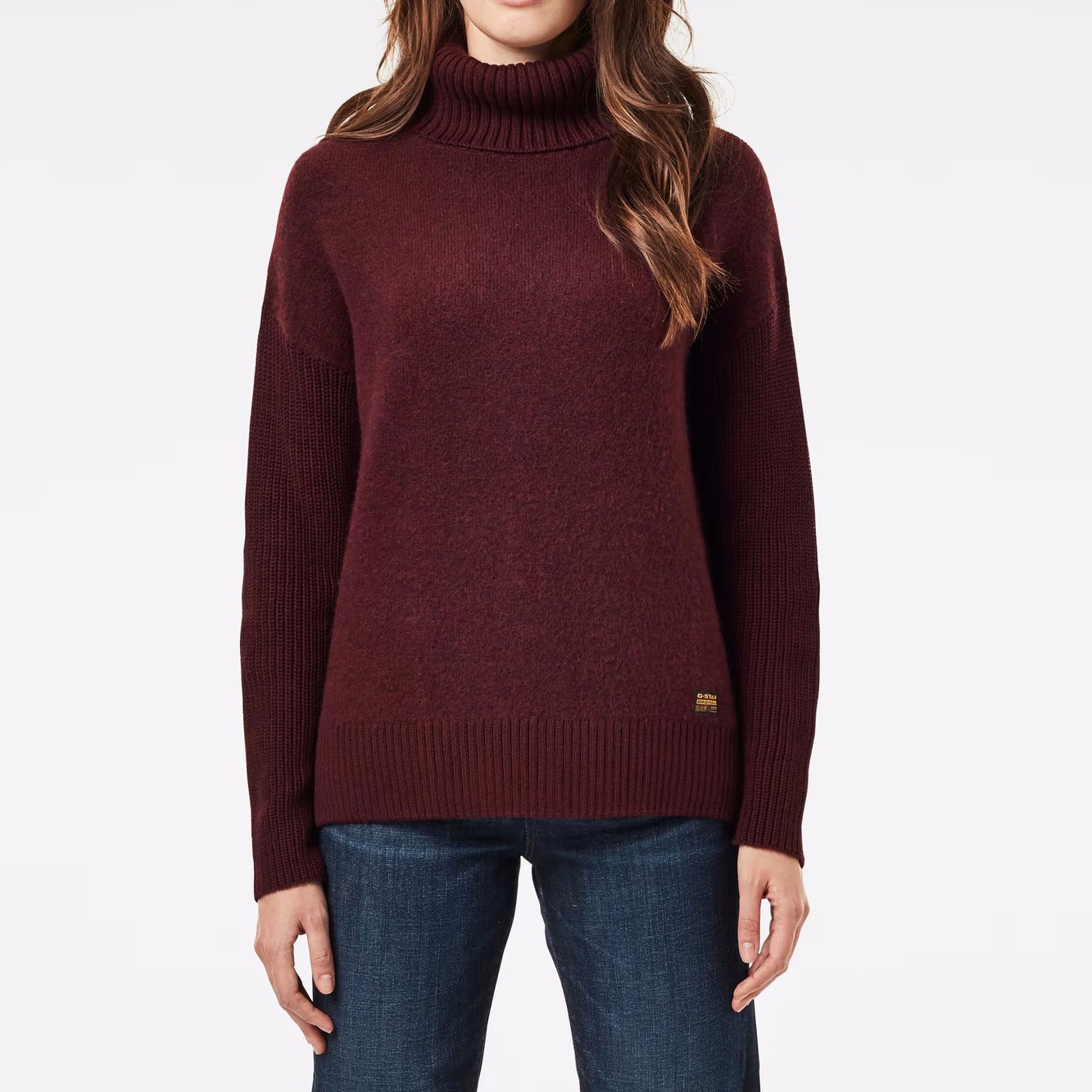 Pull Addir Roll Loose Knitted G-star seconde main photo 3