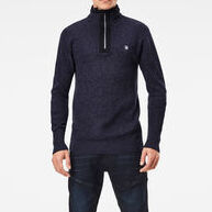 Utility Constructed Half Zip Gebreide Trui G-star tweedehands photo 3