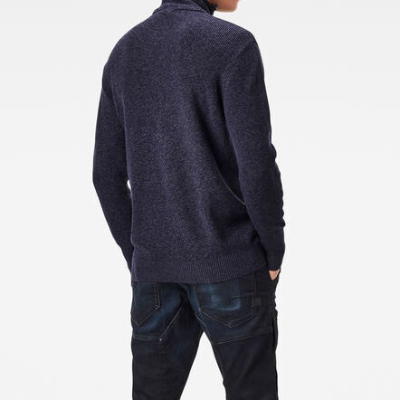 Utility Constructed Half Zip Gebreide Trui G-star tweedehands photo 4