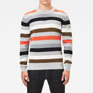 Multi Stripe Knitted Pullover G-star Second-Hand photo 2