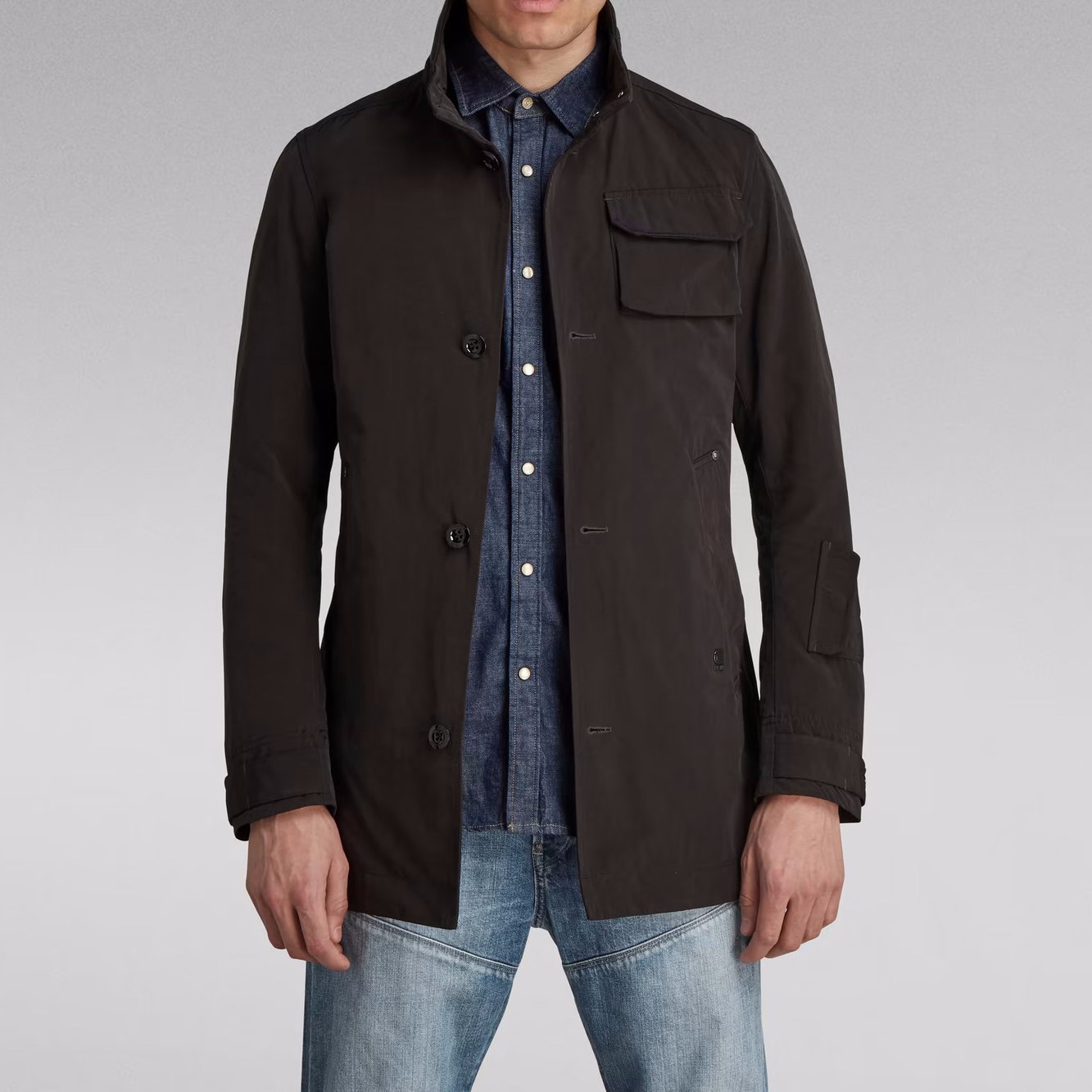 Utility HB Tape Trenchcoat G-star Second-Hand photo 2