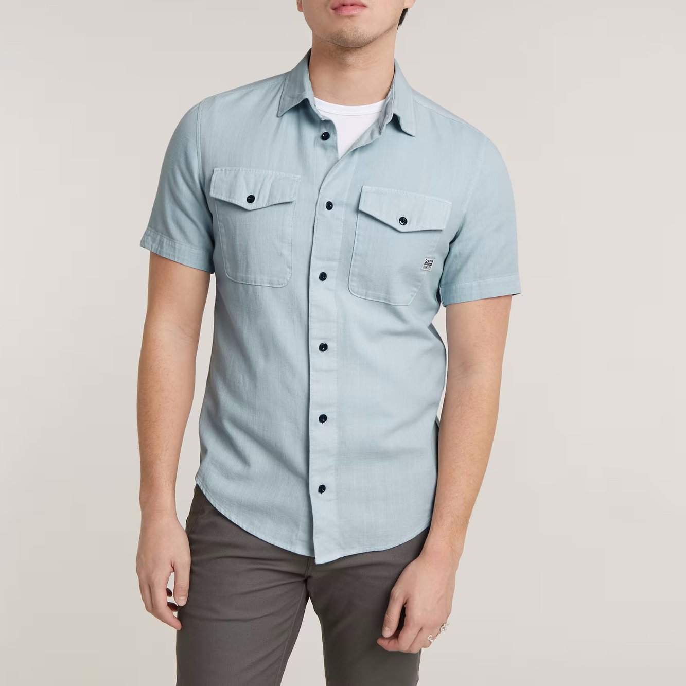 Marine Slim Hemd G-star Second-Hand photo 3