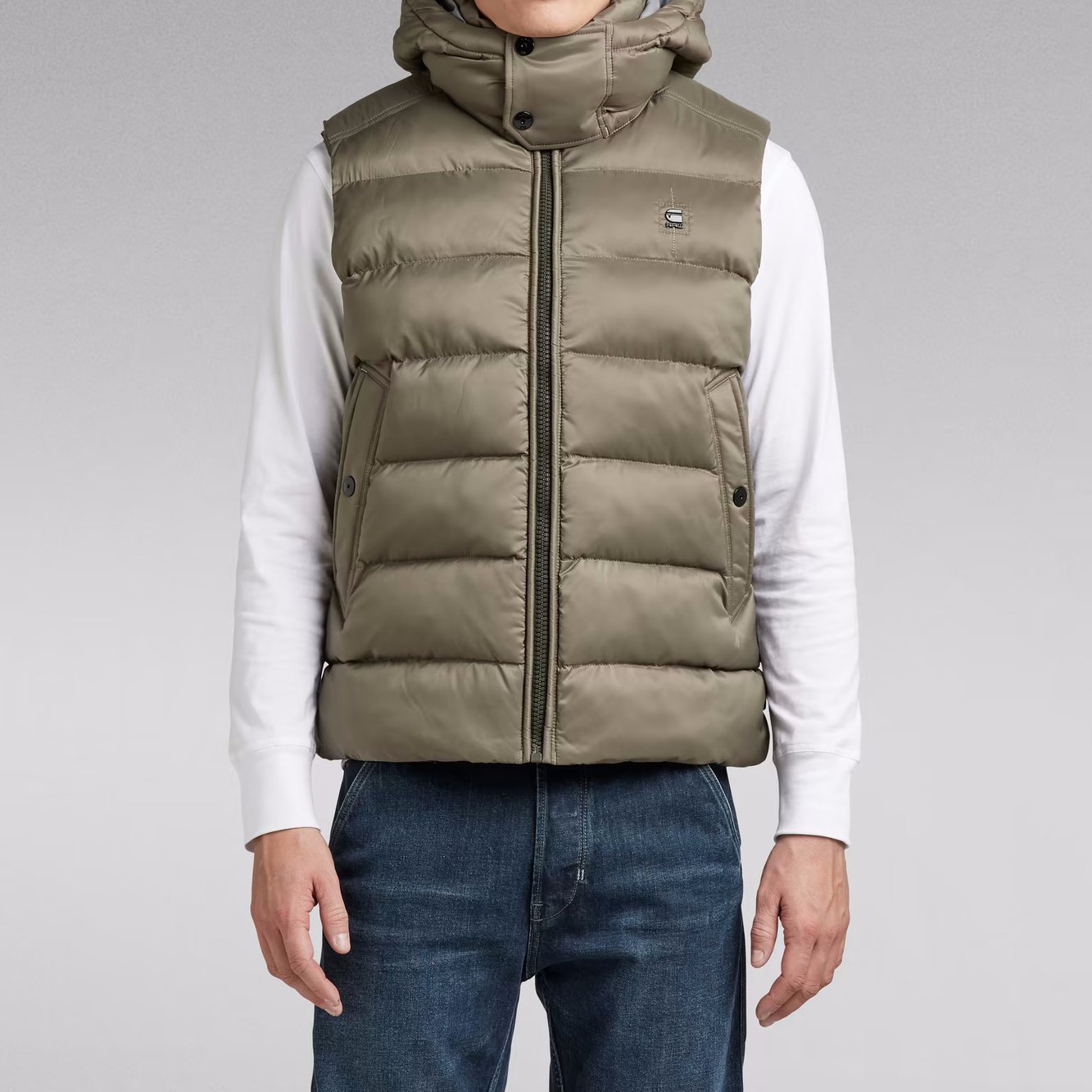G-Whistler Gewatteerde Bodywarmer Met Capuchon G-star tweedehands photo 3