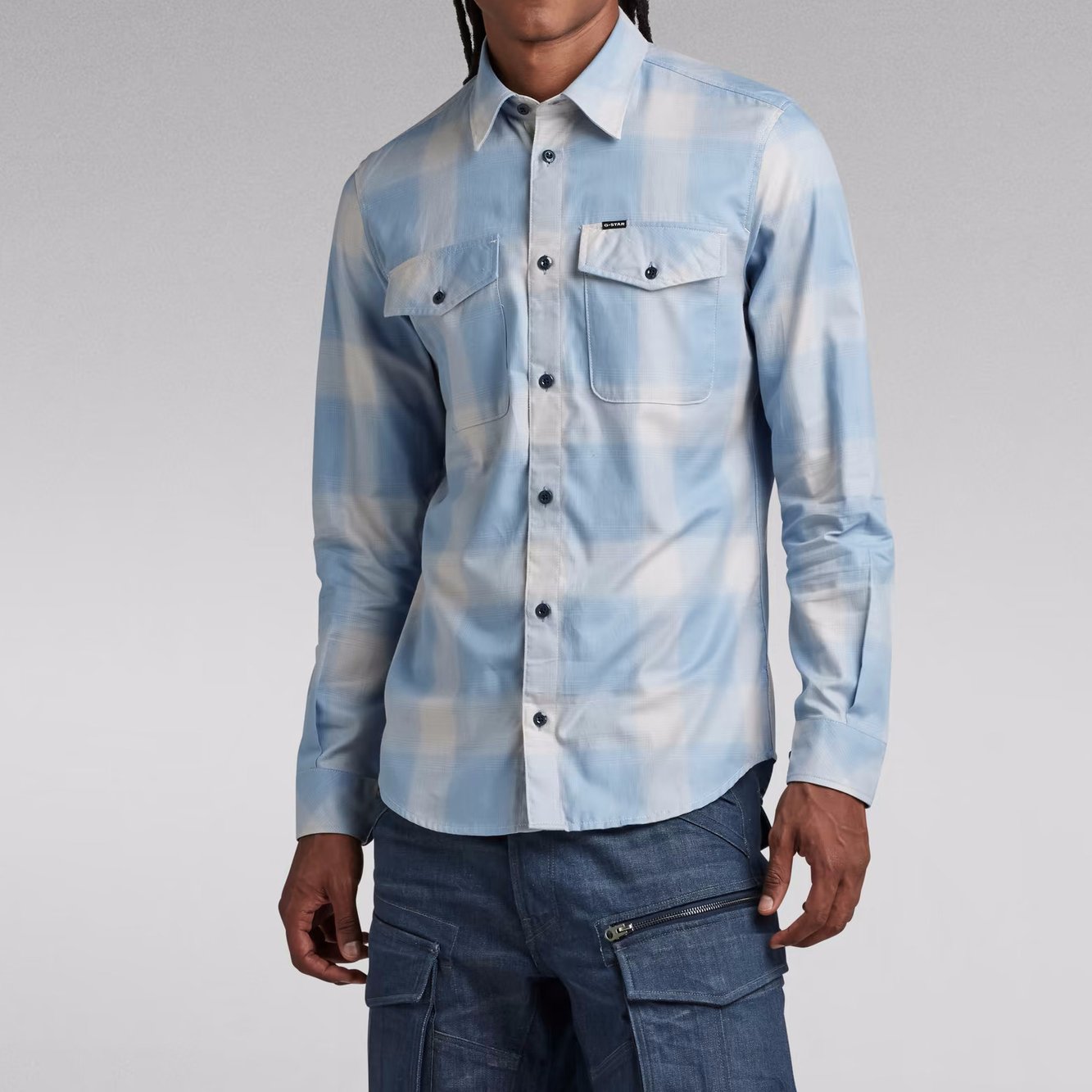 Chemise Marine Slim G-star seconde main photo 3