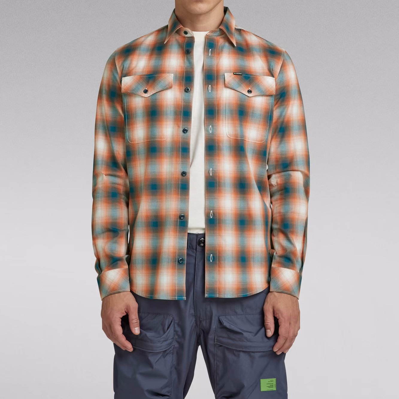 Chemise Marine Slim G-star seconde main photo 3