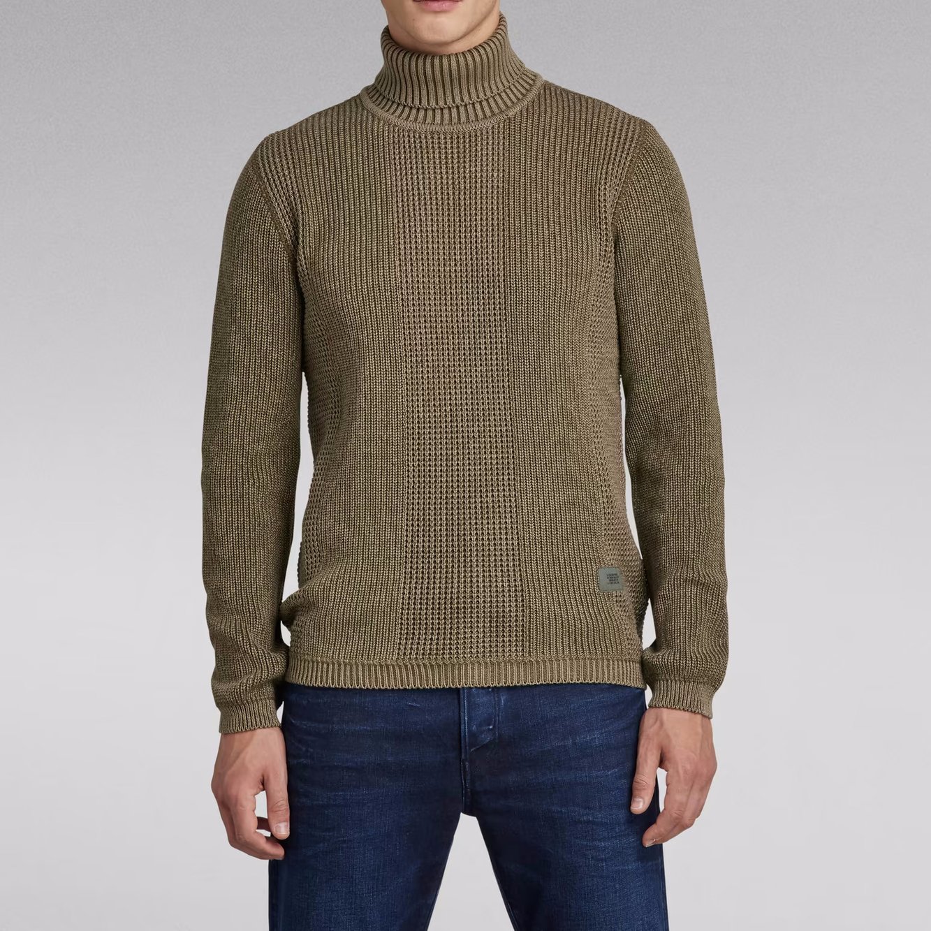 Structured Turtle Knitted Pullover G-star Second-Hand photo 3