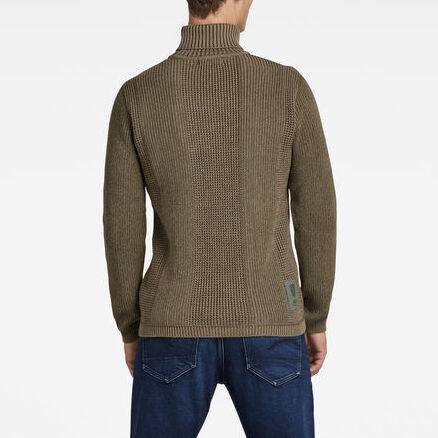 Structured Turtle Knitted Pullover G-star Second-Hand photo 4