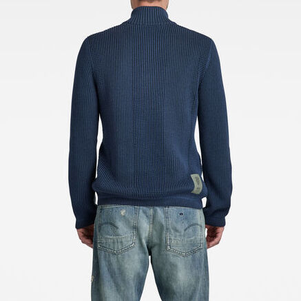 GS Structured Half Zip Knitted Pullover G-star Second-Hand photo 4