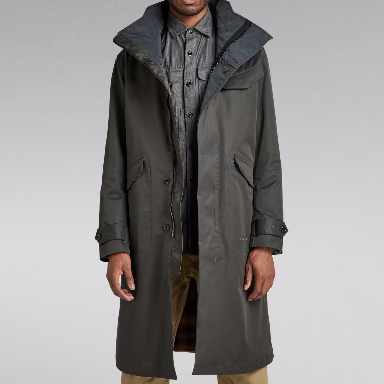 Belted Trenchcoat G-star Second-Hand photo 3
