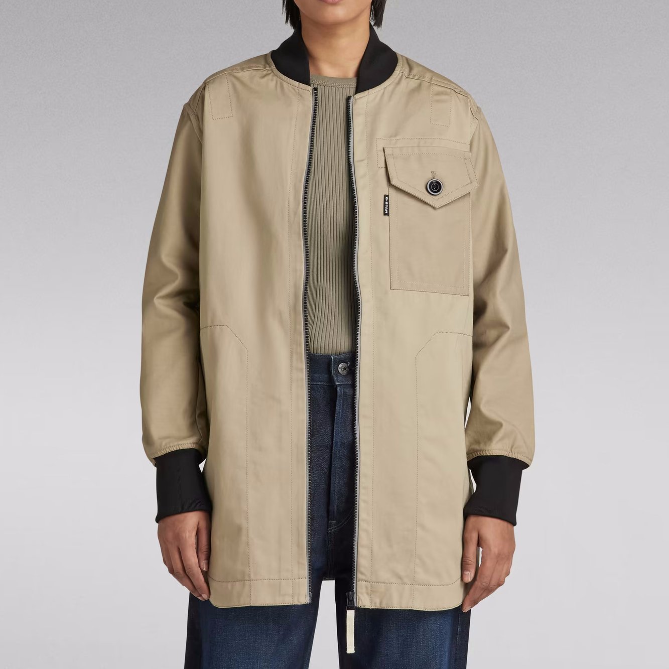 Bomber Collar Overshirt 2.0 G-star tweedehands photo 3