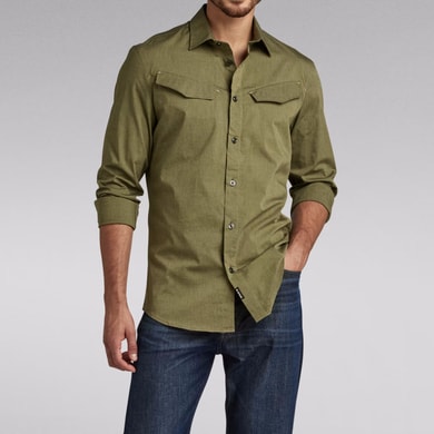 Chemise Slant Pocket Slim G-star seconde main photo 2