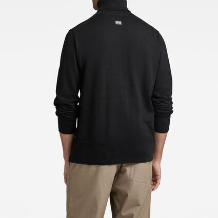 Pull en maille Premium Core Turtle Neck G-star seconde main photo 4