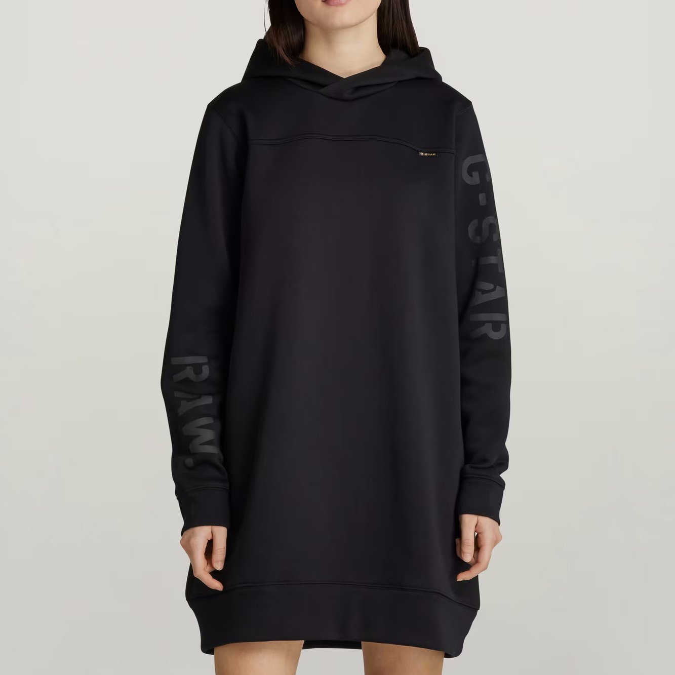 Hoodie Sweaterjurk Multi Graphic Loose G-star tweedehands photo 3