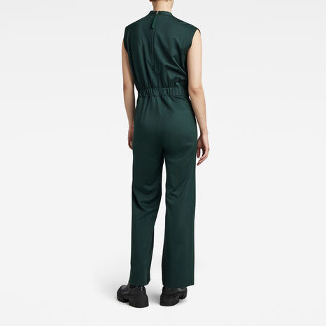 Jumpsuit V- Hals Wijde Pijp G-star tweedehands photo 4