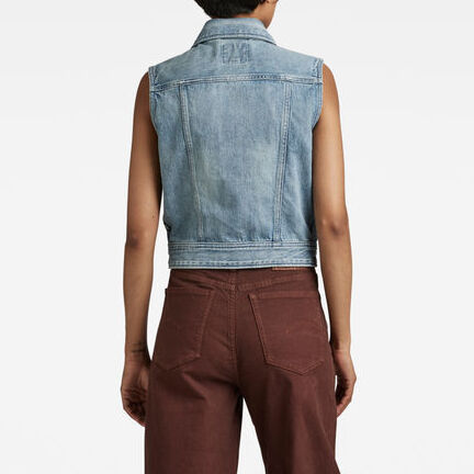 Veste sans manches Slim Denim G-star seconde main photo 4