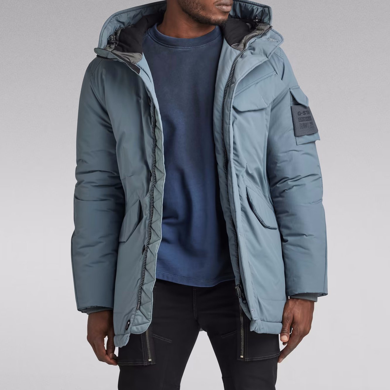 Vodan Padded Hooded Parka G-star Second-Hand photo 3