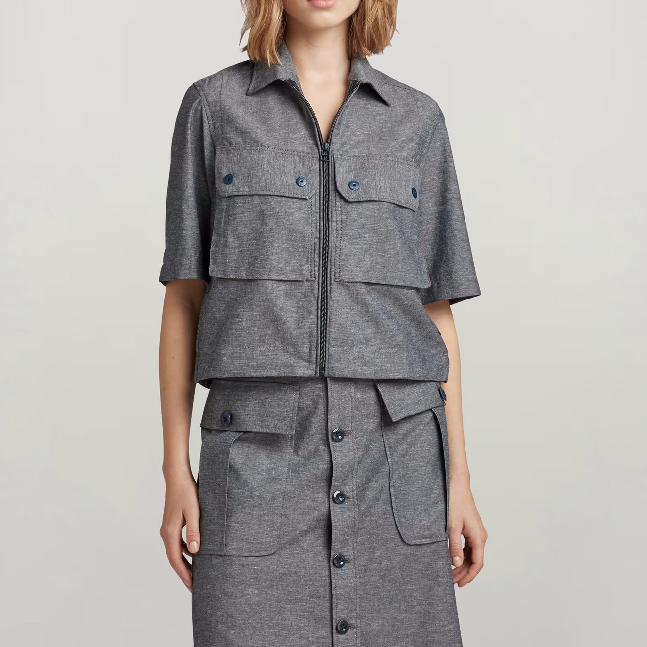 Chemise 2 Pocket Cropped G-star seconde main photo 3