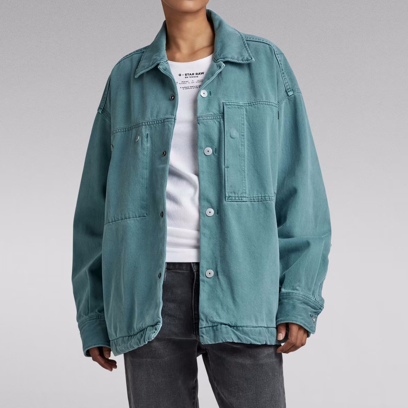 Oversized Loose Hemd G-star Second-Hand photo 2