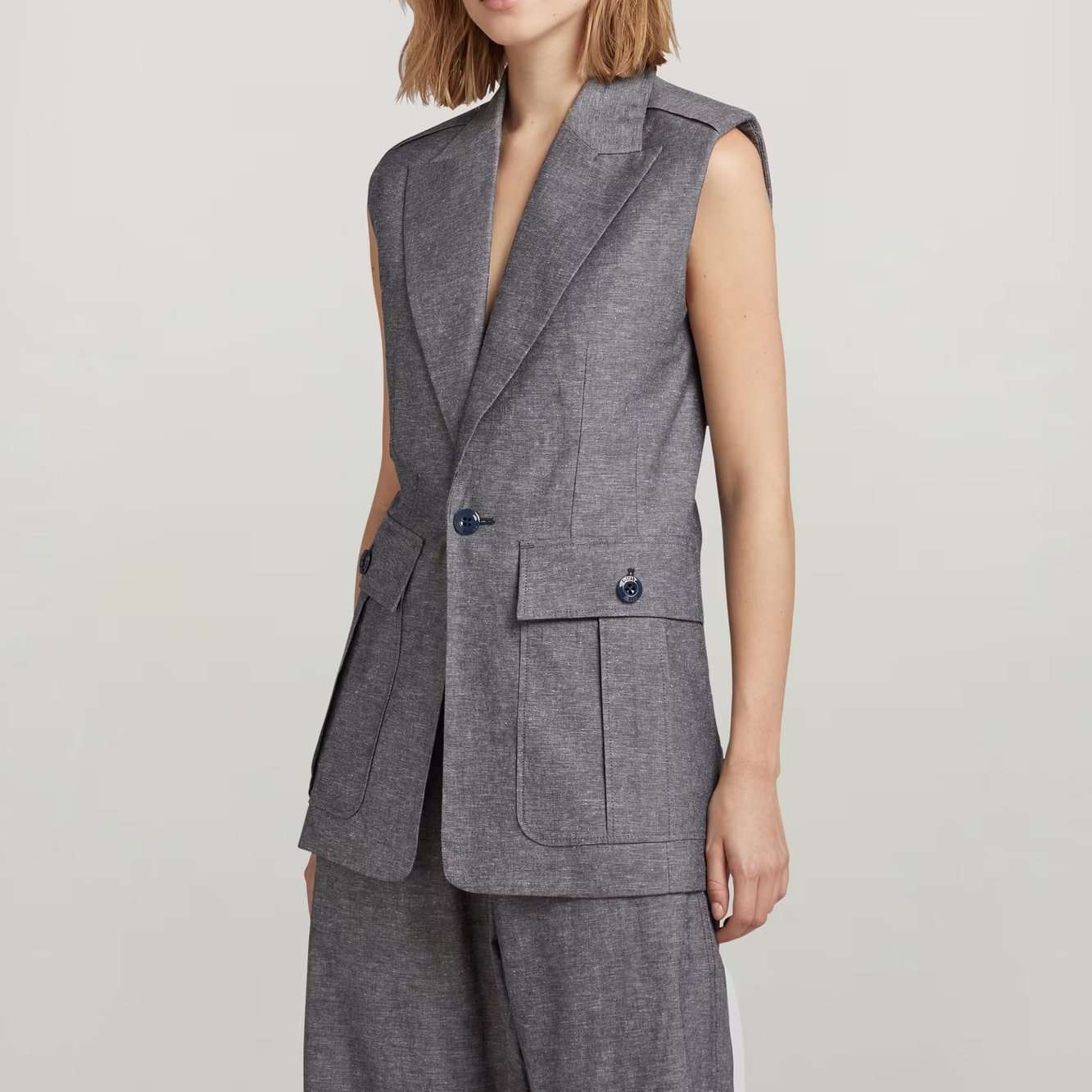 Sindhu Sleeveless Blazer G-star Second-Hand photo 3
